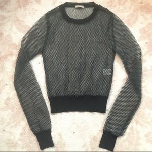 Bottega Veneta Mesh Top